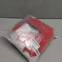 Kids Girls Santa Dress - Mrs Claus Costume Christmas Outfit with Belt Socks Hat Gloves (11-13 Years)