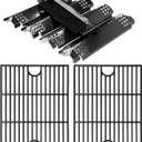720-0888N Replacement Parts for Nexgrill 5 Burner 720-0888 720-0888S, 4 Burner 720-0830H 720-0830X 720-0783E 720-0783EH. 17 inch Grill Grates and Heat Plates for Nexgrill Replacement Parts 5 Burner
