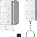 DEWENWILS Smart Dimmer Switch with Remote, Single-Pole, Needs Neutral Wire, 2.4GHz Wi-Fi Electrical Light Dimming Switch Works with Alexa & Google Home, Remote/WiFi Smart Control Dimmer, FCC Listed