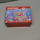 Natonhi Valentines Cards for Kids,24 Pcs Heart Pop Fidget Toys and Valentines Day Cards,Valentines Cards for Kids Classroom,School Party Favors Toddlers,Valentines Day Gifts for Girls Boys