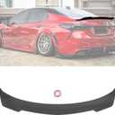 Rear Trunk Spoiler Lip for Toyota Camry 2018 2019 2020 2021 2022 2023 2024 | Yofer V2 Style High Kick Spoiler Wing Lip For Camry SE XSE L LE XLE Hybrid models Carbon Fiber Print (Not For 2025)
