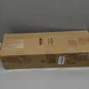 2 Pack Curtain Rods for Windows 48 to 84 Inch, Matte Black Decorative 1 Inch Window Treatment Rods with Aluminium Twisted Cage Finial, Adjustable Heavy Duty Metal Farmhouse Drapery Pole