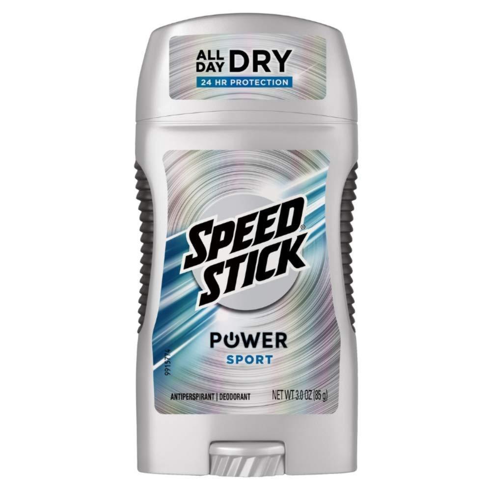 Mennen Speed Stick Power Antiperspirant Deodorant for Men, Ultimate Sport, 3 Oz, Pack of 1