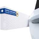 WP01 Garage Wall Protector Car Door Protector, Tool-Free, Designed in Australia (White, 2 Pack)