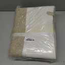 80L Large Woven Laundry Basket Hamper, 100% Natural Cotton Rope, Handwoven & Durable, Storage for Blankets, Toys, Clothes, Nursery Hamper for Living Room, Baby Room, Bedroom (Brown and White)