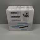 Cesun Automatic Motion Sensor Bathroom Trash Can with Lid, 2.6 Gallon Touchless Trash Bin, Smart Plastic Slim Garbage Can Small White Wastebasket for Toilet, Office, Rv, Bedroom, Living Room