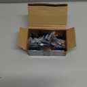 WILLBOND 4 Pieces Kitchen Sink Hole Cover Faucet Cap Kitchen Sink Tap Hole Plate Stopper Cover Blanking Metal Plug(Black,Stainless Steel)