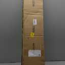 Double Curtain Rod for 48-84 Inches Windows, Blackout Wrap Around Window Curtain Rods1-inch Heavy Duty Adjustable Room Darkening Rustic Dual Drapery Curtain Rods for for Livingroom, Kitchen, Patio (Brushed Gold)