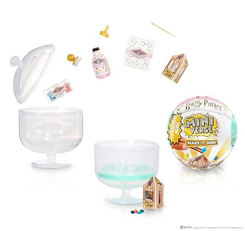 MGA's Miniverse Make It Mini Honeydukes Harry Potter Mini Collectibles, Mystery Blind Packaging, DIY, Resin Play, Replica Food, NOT Edible, Collectors, 8+