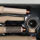 5 in 1 Hair Styler for WomanAir Curling Wrap, Drying, Curling, Straightening & Volumizing, Hot Air Curler Dryer Brush Tool Set, Curl Styling Tools, Hair Styling at Home Travel -Pink