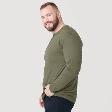 True Classic Long Sleeve Shirts for Men - Mens Long Sleeve Tee-Shirts, Henley Shirts for Men XL 4 Pack