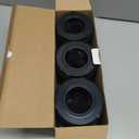 3 Pack DCV5801H HEPA Filter Compatible with DEWALT DCV580H, DCV581H 20V MAX Wet/Dry Vacuum, with 6 Foam Sleeve Filters & 1 Brush
