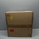 Outdoor Chair Cushions 24x24 Inch, Waterproof Fade Resistant Deep Seat and Backrest Cushion Set for Patio Furniture, Navy, 1 Set