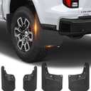 Sunsdrew Mud Flaps for Chevrolet Colorado Z71/WT/LT 2023-2026, 4PCS All Weather No-Drill Splash Guards Chevy Colorado AccessoriesNOT for ZR2/Trail Boss/GMC Canyon/Models with Fender Flares