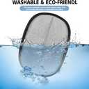 Pet Hair Removal Glove,Upgraded Five-Finger Electrostatic Pet Hair Removal Gloves,Cat and Dog Hair Removal Device,Cat Beauty Gloves,Suitable for Sofa&Furniture&Clothing Magic Brush (2PCS)