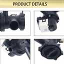 W10465252 Washer Drain Pump Compatible with Whirlpool Maytag Models WPW10465252, AP6021852, PS11755180, W10192988