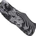 Jakcuz Athletic Water Shoes for Women Men Quick Dry Upstream Swimming Diving Beach Sport Walking Fashion Sneakers (Black)