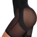 SHAPELLX Shapewear for Women Tummy Control High Waist Shaping Butt Lifting Shorts Seamless Slimmer Womens Body Shaper Panties (Medium, Brown)