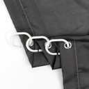 Halloween Shower Curtain Black Crow Bat and Dead Tree in Spooky Misty Forest Shower Curtain with Hooks, Scary Grey Full Moon Night Bathroom Curtains Shower Set Halloween Decor, 60X72Inches