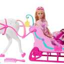 Barbie in the Nutcracker Land of Sweets Horse & Sled