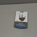 AC1200 WiFi Extender Signal Booster for Home Long Range, Dual Band 5GHz/2.4GHz WiFi Repeater with USB-C, WiFi Range Extender with 3 Modes & 2 Ethernet Ports Cover up to 12000 Sq.ft (Black)