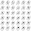TRVL FIELDER Self Adhesive Caster Wheels, Appliance Rollers Appliance Slider for Kitchen, 360° Swivel Small Casters - Solve Coffee Maker Air Fryer Small Appliances Countertop Sliding (White - 36 Pcs)