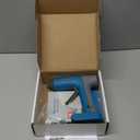 Tilswall 100W Cordless Hot Glue Gun(Battery Not Included) Compatible with Dewalt 18V/20V Battery, Full Size Glue Gun 90s Fast Preheating with 10PCS 0.43'' Glue Sticks for DIY Crafting and Home Repair (Blue)