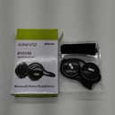 Kinivo BTH240 Bluetooth Headphones (Black, On-Ear, Wireless Music, Hands-Free Calling, Built-in Mic, Foldable, Travel Bag)