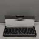 SABLUTE Wireless Keyboard and Mouse Combo Backlit - Compact Quiet Keyboard with RGB Mouse, Rechargeable, Slim, Sleep Mode, Portable Cordless Keyboard Mouse Set for Mac, Windows, Laptop (Space Gray)