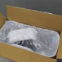 MOPALL Small Bathroom Trash Can with Lid, 3.2 Gallon / 11.5 L Slim Plastic Garbage Bin with Pop-Up Lid, Mini Waste Basket Can Dog Proof for Kitchen, Bedroom, Office, Laundry, Toilet, Rv, White