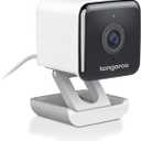 Kangaroo Mini Security Camera, Indoor Outdoor WiFi Camera with AI Detection, Color Night Vision, Two-Way Audio, Built-in Siren, Compact Design for Wall or Table (1 Camera)