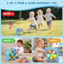 Baby Toy for 6 12 18 Months, Musical Toys for Infant 6 7 8 9 10 11 12 Months, Christmas Birthday Gifts for Toddler, Early Learning Educational Toy with Light Sound for Kids 1 2 3 Year Old Boys Girls