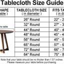 LIBERECOO Clear Round Fitted Vinyl Tablecloth - Fits 45-48" Diameter Tables - Heavy Duty Elasticized Table Cover Elastic Edged Plastic Tablecloth Protector