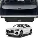 Retractable Trunk Cover Compatible with 2019-2025 Audi Q8 Cargo Cover Rear Trunk Security Cover SQ8 Q8 Accessories Privacy Screen