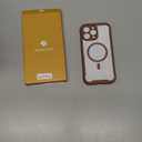 Miracase Magnetic for iPhone 16 Pro Max Case 6.9'' [Compatible with MagSafe] Full-Body Phone case with Built-in Glass Screen Protector& Camera Protector,Drop Proof 16 Pro Max Cover,Desert Brown