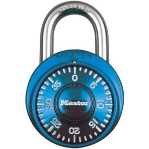 Master Lock Locker Lock, Combination Lock for Gym and School Locker, Blue, 1528D