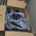 FlyDOIT Modern Geometric Patchwork Area Rug, 9x12 Grey Large Rugs for Living Room, Rockwood Collection Indoor Rugs for Bedroom, Throw Carpet Floor Decor for Entryway Dining Room Office Nursery