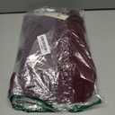 Dokotoo Womens High Waisted Wide Leg Cargo Pants Baggy Casual Work Pants with 4 Pockets (6, Burgundy)