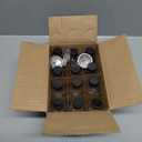 12 Pack, 2 oz Small Clear Glass Bottles w/Lid & 3 Funnels - 60ml Boston Shot Bottles for Health, Immunity, Potion, Wellness, Sample, Ginger, Juice - Mini Personal Care & Beauty Travel Bottle