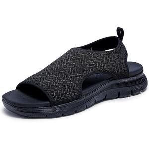 Skechers Women's Flex Appeal 4.0-Livin' in This Sport Sandal
 Size 6.5
