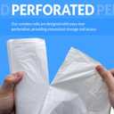 Reli. 40 to 45 Gallon Trash Bags Heavy Duty | 50 Trash Bags | Super Sizeable, Clear, Garbage for Serious Cleanup