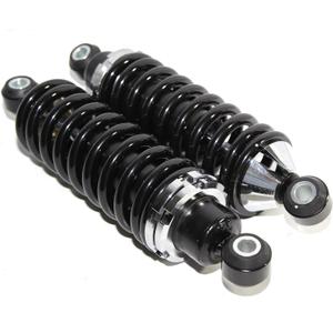Rear Left & Right Street Rod Coil Over Shock w/400 Pound Black Coated Springs