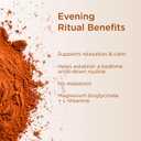 Slumbers Magnesium Cocoa, Melatonin-Free Evening Cocoa Drink Mix with L-Theanine, Reishi & Ashwagandha, Passionflower & Apigenin, 30 Servings (EXP 07/01/27)