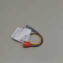 APIELE 19mm Latching Push Button Switch 12V DC Angel Eye Halo Ring LED Metal 0.74" 1NO1NC SPDT with Wire Socket Plug (Blue) (Silver Shell, Silver Shell-Blue)