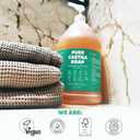 Smart Brands Laboratory Pure Castile Soap, 1 Gallon, 2 Pack