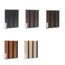 NeatiEase Wood Panels for Wall Color Samples Pack, Soundproof Wood Slat Wall Panel for Interior Wall Decor Noise Cancelling