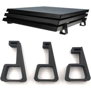 4PCS Cooling Horizontal Version Bracket for PS4 Slim Pro Feet Stand Console Base Flat-Mounted Holder Stand (PS4 Pro)