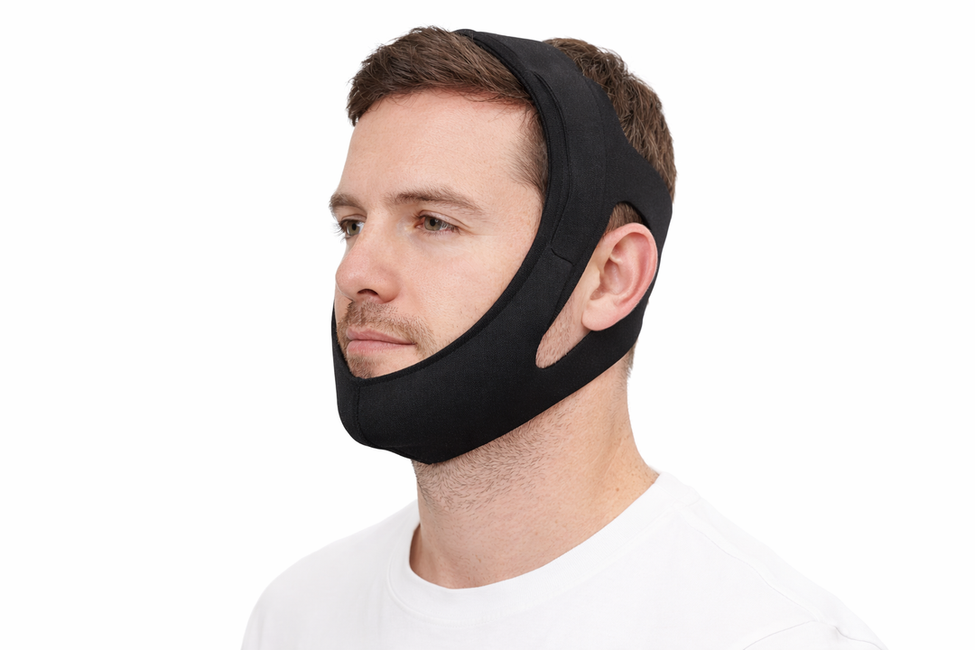Anti Snore Chin Strap, Black