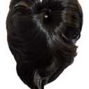 Natural Dark Brown Hair Bun Realistic Hairpiece Extension For Women 15"
