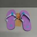 Zeroxposur, Kids Flip-Flops, Outdoor Footwear, Purple, Size 1/2